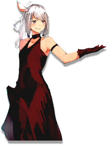 Young Lady presenting to you the Menu of this website.